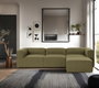 Atelier Del Sofa Sofá Esquinero Verde 296x185x66 cm